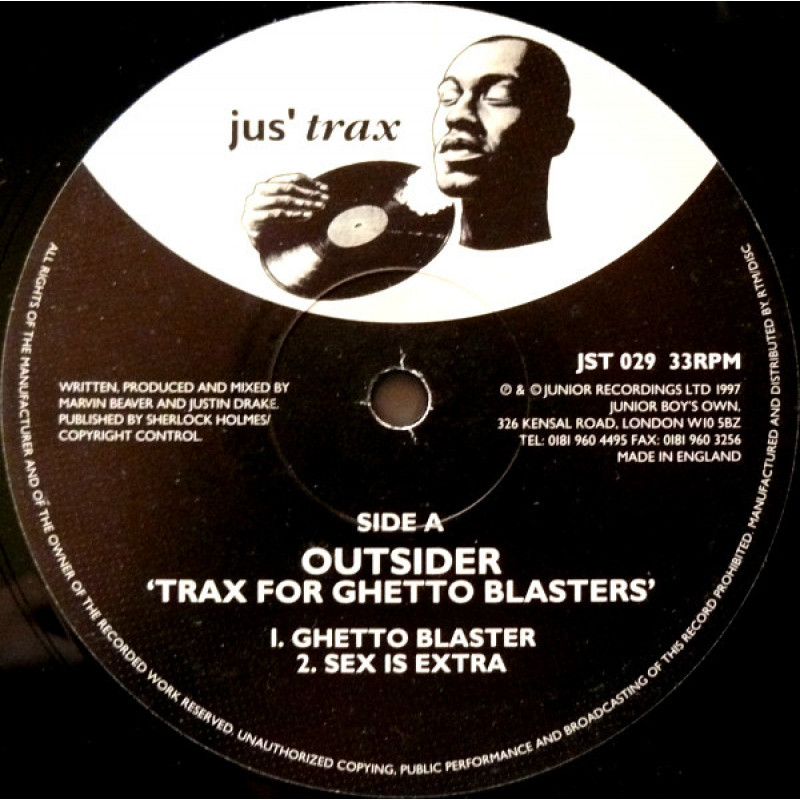 Outsider – Trax For Ghetto Blasters Outsider – Trax For Ghetto Blasters
